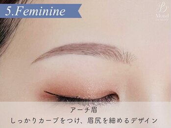 アイブロウ眉毛サロン Mond 恵比寿店【眉毛専門店】/フェミニン[美眉/アイブロウWAX]