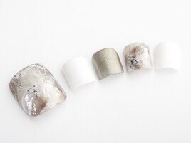 カジュアルニュアンスネイル