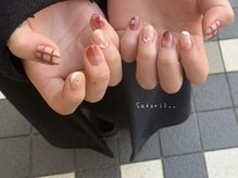 サトリネイルルーム 西宮北口(satori nail room)/プラム〇。