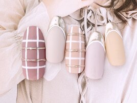 チェックネイル￥8980