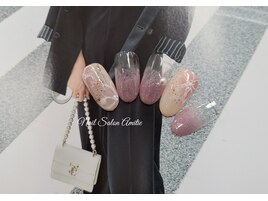 ▽. * simple gradation×flower