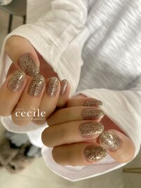 ラメワンカラー