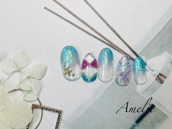 アメリ(Amelie)/海/人魚/夏/ラメグラ