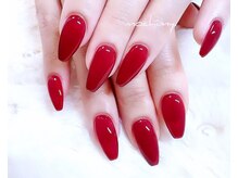 モチミィ(mochimy.)/＊クリアレッドネイル＊