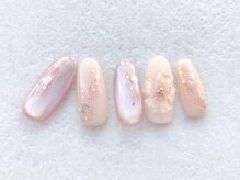 ターラ(Tara)/ニュアンス桜ネイル