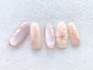ニュアンス桜ネイル