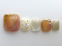 アイネイルズ 池袋店(I-nails)/ブラウンホロネイル