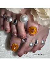 ネイルズミラク(nail's mirac.)/向日葵ネイル