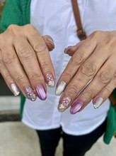 サラソージュ アチワ ネイル(SARA SO-JU ACHIWA NAIL)/持ち込みデザイン2h30m