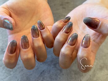 セン(Senn.)の写真/《周りと差がつくonly one design＊》sheer&nuance gray◇洗練されたSenn.ならではのアートをご提供。