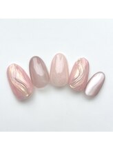 アルセア 上野御徒町店(Alcea)/ニュアンスネイル　オーロラ