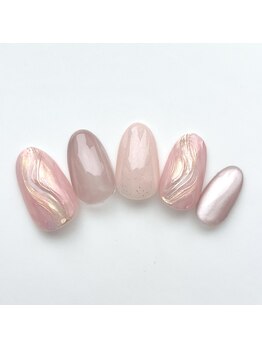 アルセア 上野御徒町店(Alcea)/ニュアンスネイル　オーロラ