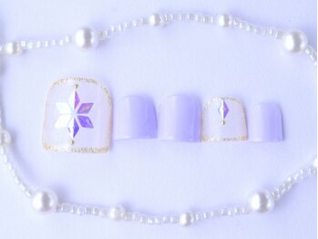 定額FOOTネイル¥8100