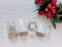 ネイルサロン ロゼプリュム/ホワイトクリスマス