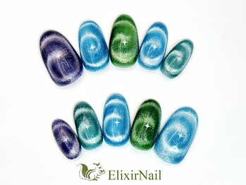エリクサーネイル 池袋(Elixir Nail)の写真/【定額シンプル系★選べる最新400種¥7980】会社が厳しいOLさんでも楽しめるデザインを豊富にご用意♪