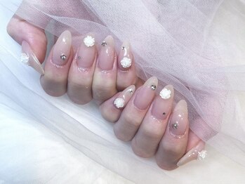 モカ 京橋(moca)/【Ayano】バラネイル