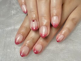 推しカラーネイル