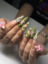 エクアネイルズ(Akuwa nails)/スカルプ◆180分アートやり放題