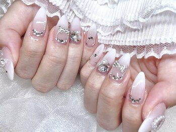 モカ 心斎橋(moca by Lee)/【Aina】ちゅるんネイル