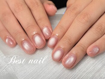 Best Nail 銀座店【ワンホンネイル・スカルプ・パラジェル・上品ジェルネイル】/マグネットネイル
