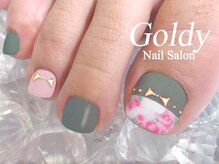ネイルサロン ゴールディ(NAIL SALON GOLDY)/FOOT華やかアートコース