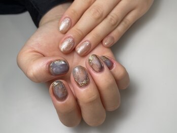 ラフィーナ(RAFFINA)/絵画系ニュアンス×ミラー×ラメ