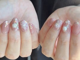 フラワーラメブライダル 12700円