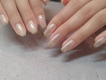 ニコ お爪屋さん(nico)の写真/オフィスでも好印象◎シンプルだからこそ際立つ上質な美しさを指先に♪自爪に優しい施術が魅力的*