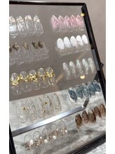 アンドットネイルズ(UN.nails)/クリアセットアート |　奥行10本