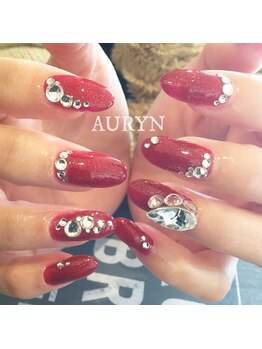 アウリン(AURYN)/BIGビジューネイル☆