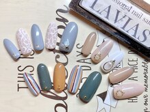 プロフェッショナル ネイルサロン ラヴィアス(LAVIAS)/【定額メニュー】シンプルアート