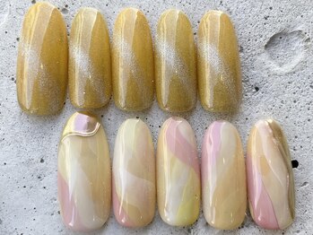 フリークネイル(FREAK Nail)/ニュアンスちぐはぐ ¥11000