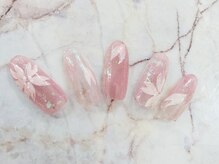 ビーケア 自由が丘店(B.care)/フラワーネイル￥7480