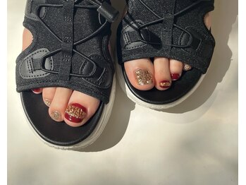 ガレリア エレガンテ 栄店(GALLARIA Elegante)/人気！フットネイルデザイン