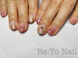 スタンドグラス風アート