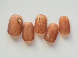 秋のニットネイル