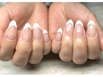 ジュリネイル(JULIE NAIL)/クリアフレンチ♪