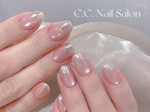 シーシーネイルサロン 池袋(C.C.Nail salon)/マグネット+オーパルネイル