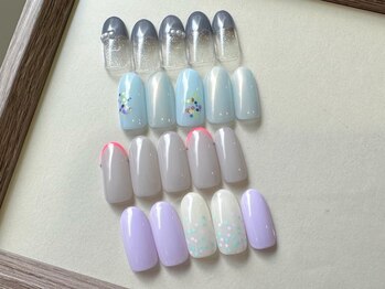 レーヴェ 川崎(Lowe)の写真/【口コミ高評価★】施術歴10年以上のネイリストが担当。シンプル・ニュアンス系デザイン豊富★[川崎]