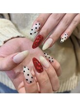 ウェイビーズ ネイル(wavy's.nail)/ドットネイル