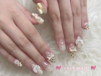 ココネイル 吉祥寺(coco.nail)/ウィッシュコア/ガーリー/レース