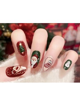 手描きアートが得意なサロン