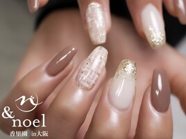 ツイード 冬ネイル