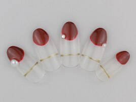 フレンチパールネイル