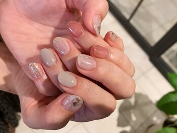 ネイルズ ララ(nails Lala)/ ニュアンスネイル。