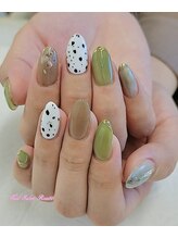 ローズ56(Rose56)/うずらネイル