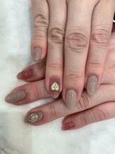 ティーネイル/秋ネイル