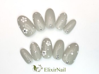 エリクサーネイル 池袋(Elixir Nail)/定額a シンプル/クーポン使用
