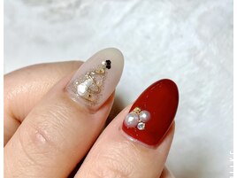クリスマスデザインネイル