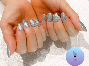フラッフィーラビットネイル(fluffy rabbit nail)/ワンカラーラメシンプル